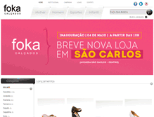 Tablet Screenshot of foka.com.br
