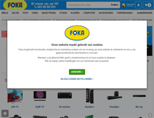 Tablet Screenshot of foka.nl