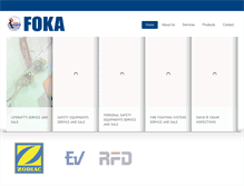 Tablet Screenshot of foka.com.tr